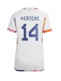 Belgie Dries Mertens #14 Venkovní Dres pro Dámské MS 2022 Krátký Rukáv